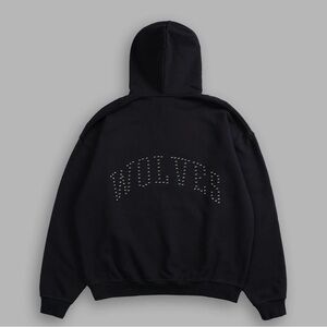 Darc Sport Black Studded Pullover Hoodie
